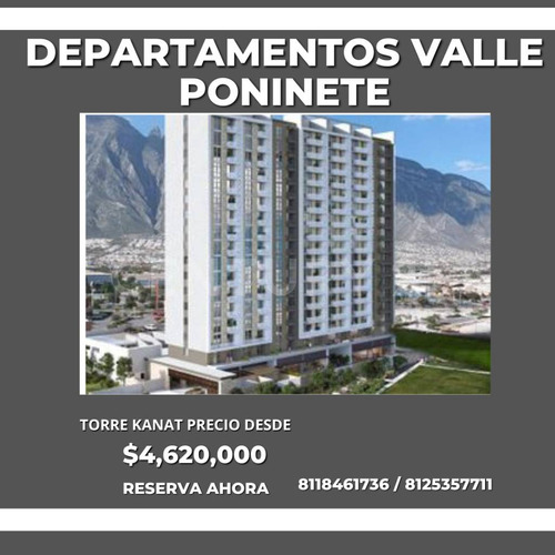 Valle Poniente, Departamentos De Venta