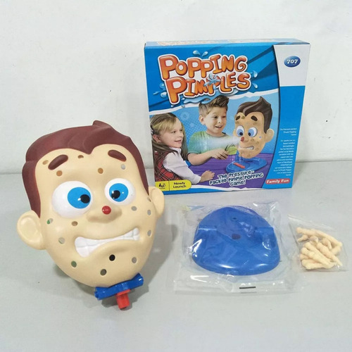 / Mt Um Brinquedo De Pegadinha Espreme Acne E Borrifa Água