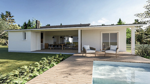 Casa Estilo Californiana En Venta En Costa Esmeralda