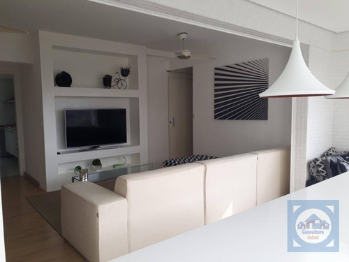 Apartamento Com 3 Dormitórios Para Alugar, 111 M² Por R$ 5.500,00/mês - Ponta Da Praia - Santos/sp - Ap5165