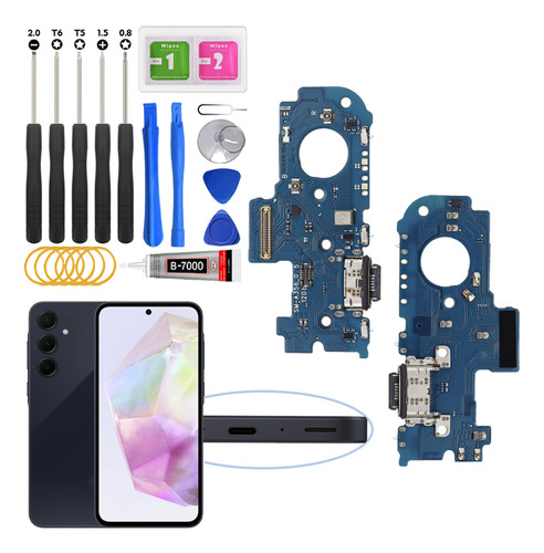 Centro De Carga Para Samsung A35 5g A356 A356b A356u A356e Con Ic Carga Rápida