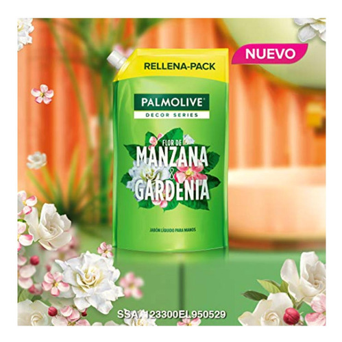 Palmolive Decor Series Jabón Líquido Para Manos Flor De