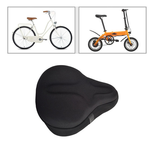 Comfort Bike Seat Cojín Gel Cruiser Mountain Pad
