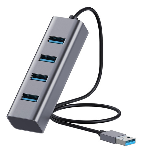 Hub Antool Usb 3.0, Hub Usb De Aluminio De 4 Puertos, U Ultr