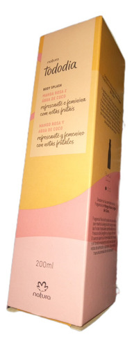 Perfume Body Splash Mango Rosa Y Agua De Coco De Natura