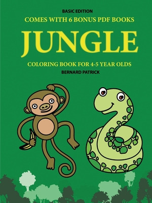 Libro Coloring Book For 4-5 Year Olds (jungle) - Patrick,...