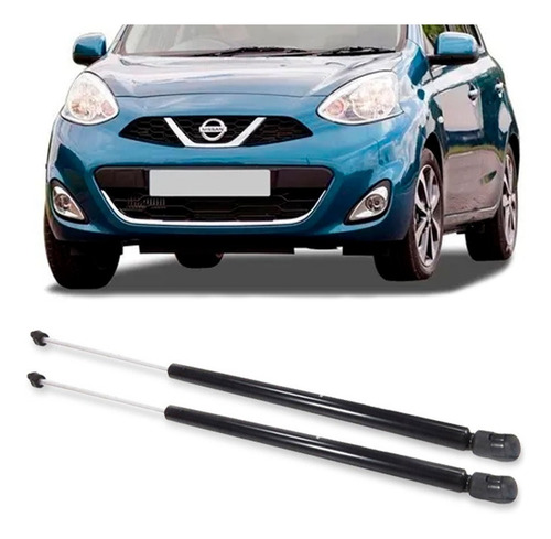 Imagem 1 de 3 de 2 Amortecedor Porta Malas Nissan March 12 13 14 15 16 17 Par
