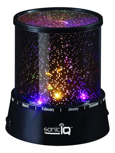 Sonic Iq Spl-12-3527 Luz Nocturna Del Proyector De Estrellas