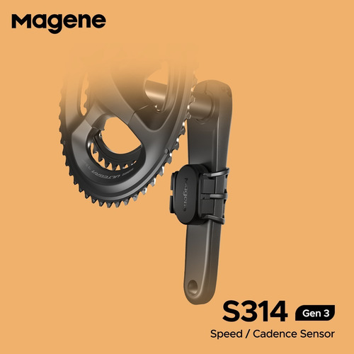Imagen 5 de 8 de Sensor De Cadencia/velocidad Magene S314 Para Bicicletas