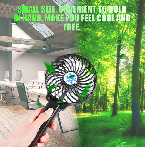 Mini Ventilador De Refrigeración Plegable Recargable Por Usb