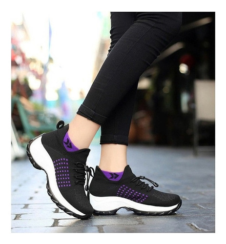 8 Calcetines Zapatos Zapatillas De Punto Con Mosca