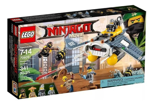 Lego  70609 Ninjago Bombardero Manta Ray Bomber