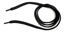 Comprar Cordones Anchos Chatos Zapato Zapatilla 120 Cm Color Negro