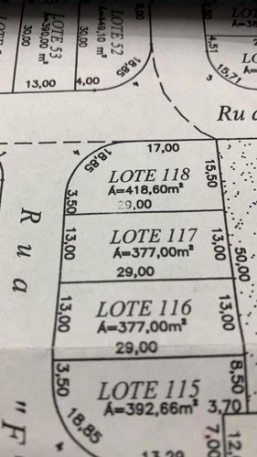 Terreno À Venda, 377 M² Por R$ 179.000,00 - Itoupava Central - Blumenau/sc - Te0307