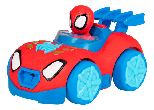 Vehículo Escalador Mecánico Que Dispara Spidey Spidey