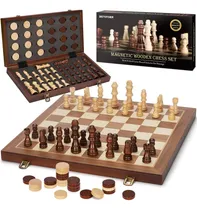 Comprar Juego De Ajedrez Tablero De Madera Profesional