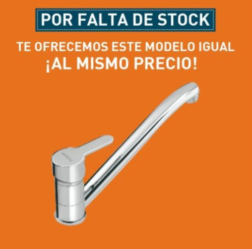 Combo Bacha Johnson Doble Rr63 + Canilla Monocomando Cocina