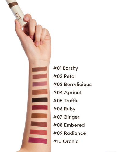 Labial Ity Velvet Matte Finish Lip Stain-mousse Arcilla Text