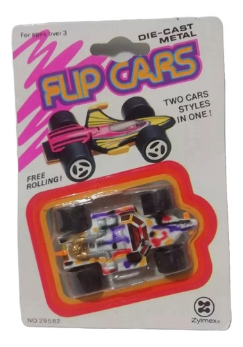 Colección Flip Cars Die-cast Metal Zylmex 