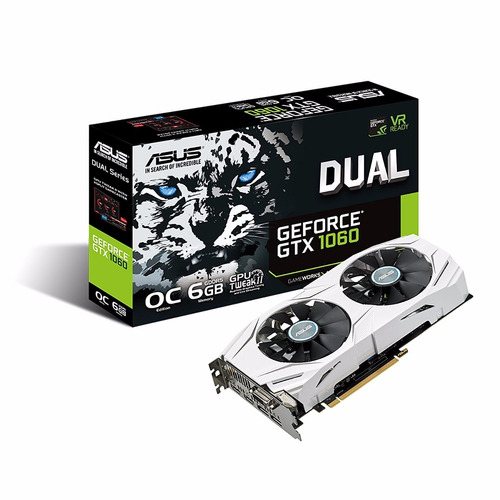 Tarjeta De Vídeo Asus Gtx 1060 6gb Ddr5 Oc Edition 