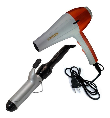 Secador De Pelo Nova 2000w + Ondulador Revlon Vidal Sassoon