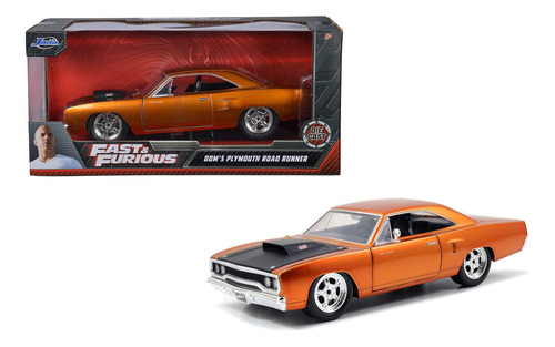 Fast & Furious Plymouth Road Runner 1:24 Diecast Por Jada To