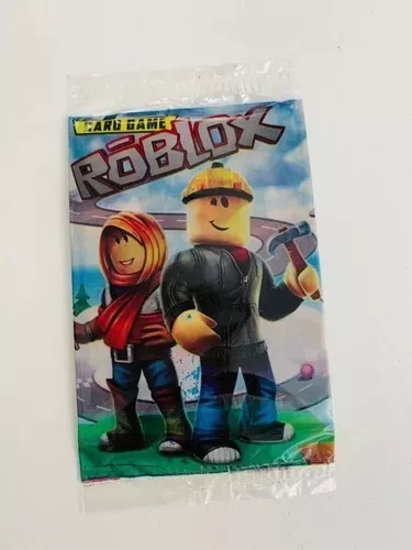 100 Cards Roblox = 25 Pacotes Fechados