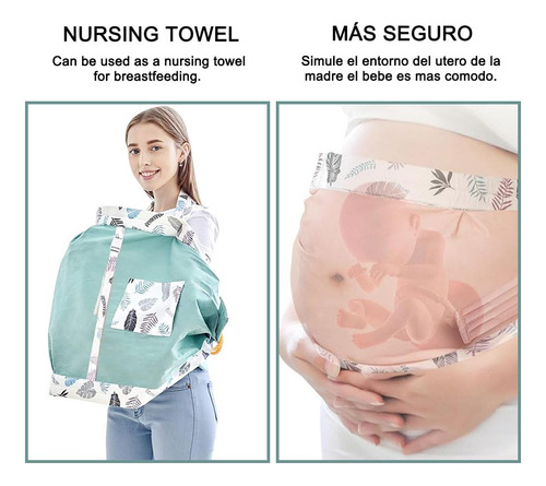 Fular Para Bebe De Todo Envolvente Ajustable - Fular Para