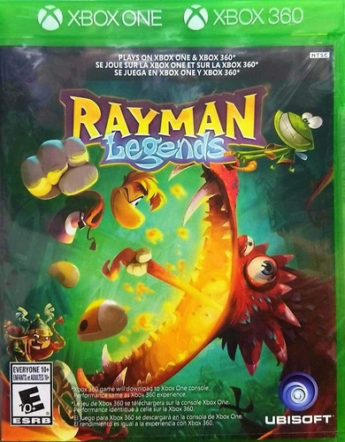 Jogo Rayman Legends - Xbox 360 Midia Fisica Novo