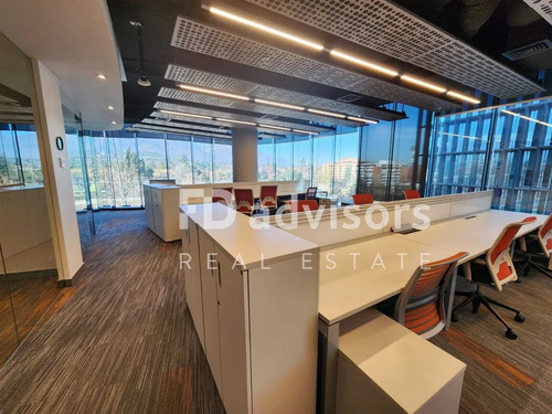 Gran Oficina Amoblada, Leed Gold, Clase A, Av. Las Condes