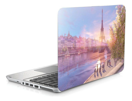 Skin Adesivo Protetor Notebook 14 Wide Paris Torre Eiffel