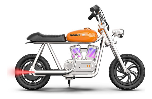 Moto Eléctrica Infantil Hyper Gogo Pioneer 12 Pro Color Naranja