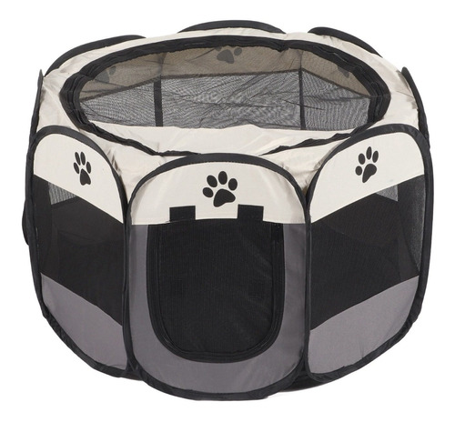 Pet Playpen Oxford Cloth, De Malla Transpirable, Portátil Y