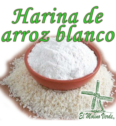 Harina De Arroz Blanco X 1 Kg