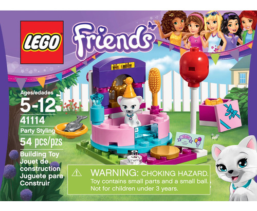 Lego 41114 Fiesta De Moda Linea Friends