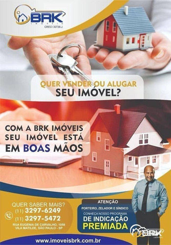 Sobrado Com 4 Dormitórios À Venda Por R$ 450.000,00 - Vila Talarico - São Paulo/sp - So0629