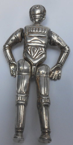 2 Figuras Star Wars Robot C-3po Y R2-d2 En Plata 925 (Usado)