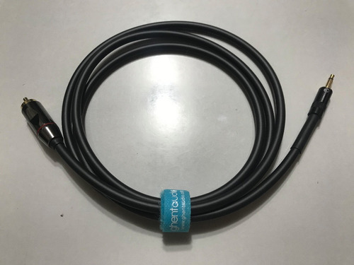 Cable Audio Digital Coaxial 75 Ohm, 3.5mm Ts Mono Mini A Rca
