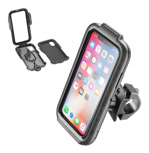 Porta Celular Manubrio Moto Interphone iPhone 8 11 X Xs Xr 