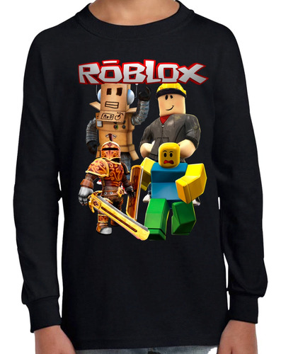  Remera Camiseta Algodón Manga Larga Roblox 