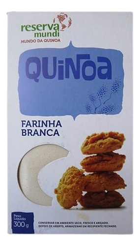 Kit 3x Farinha De Quinoa Reserva Mundi 300g