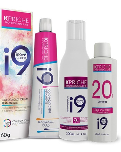 Kit I9 Color Kpriche - Cor Duradoura Profissional