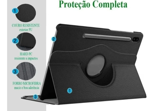 Imagem 3 de 10 de Capa Tablet S7 Fe 12.4 Kit Teclado/ Mouse/película/suporte