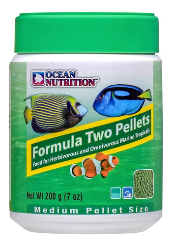 Alimento Ocean Nutrition Formula Two 200grs Pellets Medium 