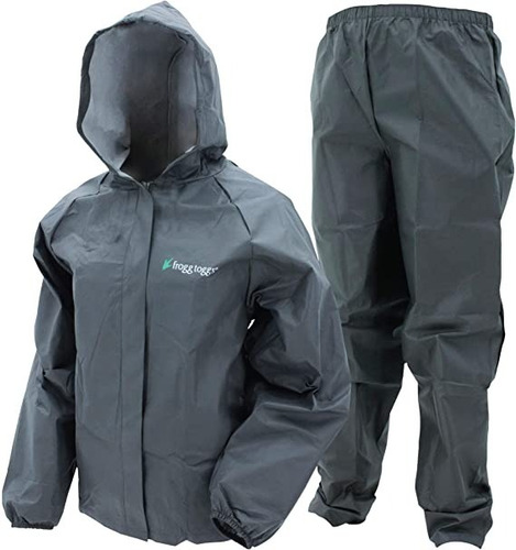 Traje De Lluvia Transpirable Impermeable Talla LG Para Jóven