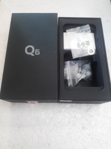 Caja Q6 LG Plus Negro 32gb C/sacachip  Vacia