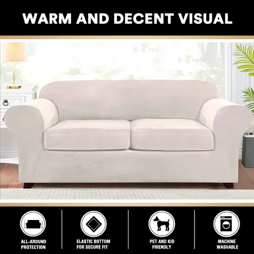 Princedeco 3 Piezes Sofa Fundas Fundas De Sofá Para De