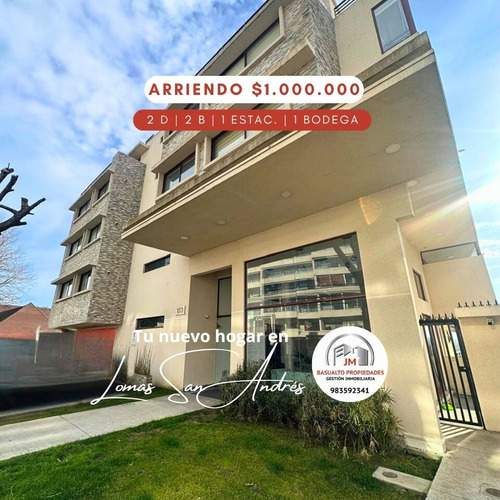 Arriendo Departamento Amoblado En Lomas San Andrés