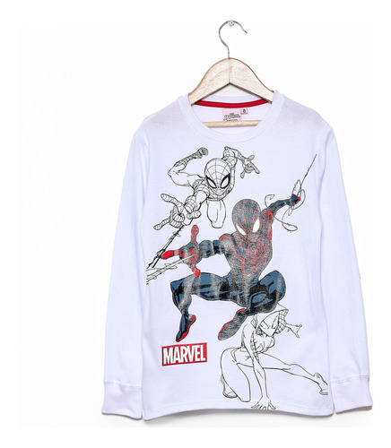 Remera Spiderman Hombre Araña Homecoming Niño Original Niños