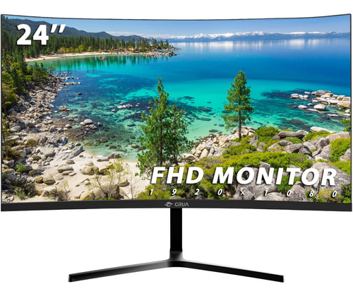 Monitor Gamer Curvo Crua Cr240cm 24 '' Fhd 1080p 100 Hz